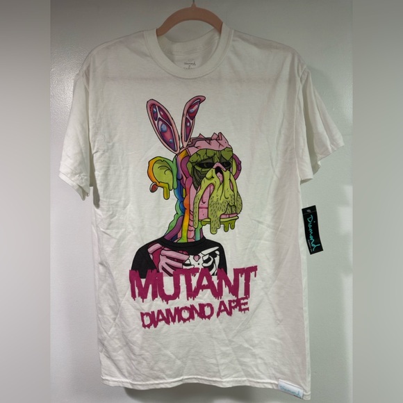 Diamond men’s White Shirt Medium - Picture 2 of 6